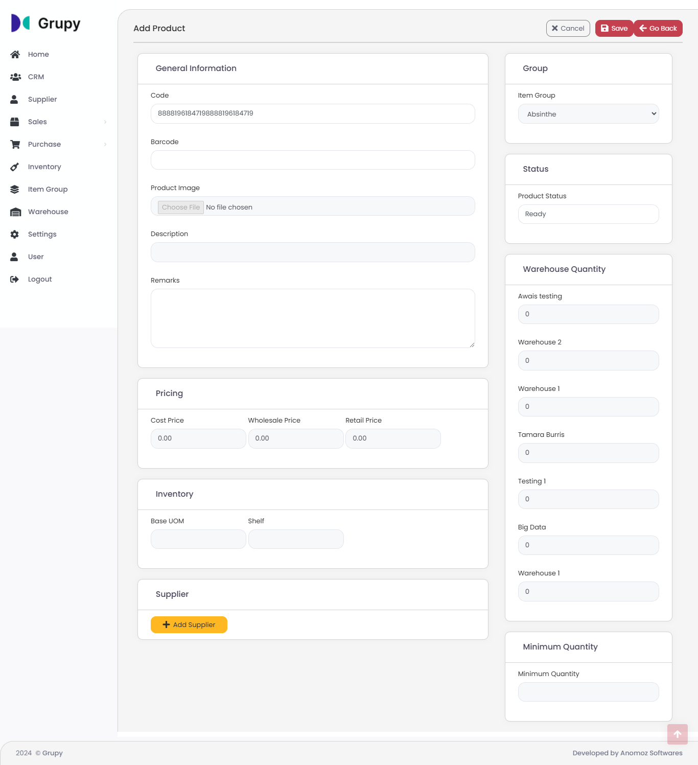  Nicky I Grupy Inventory